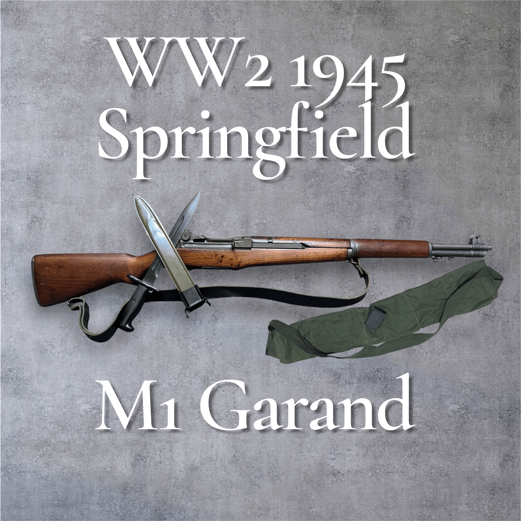SPRINGFIELD ARMORY M1 Garand WW2 1945